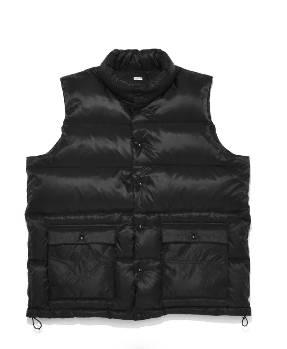 定価93,500円　SEQUEL×fragment DOWNVEST SQ-25AW-JK-02 BLACK Lサイズ　 ダウンベスト　藤原ヒロシ　サンダー