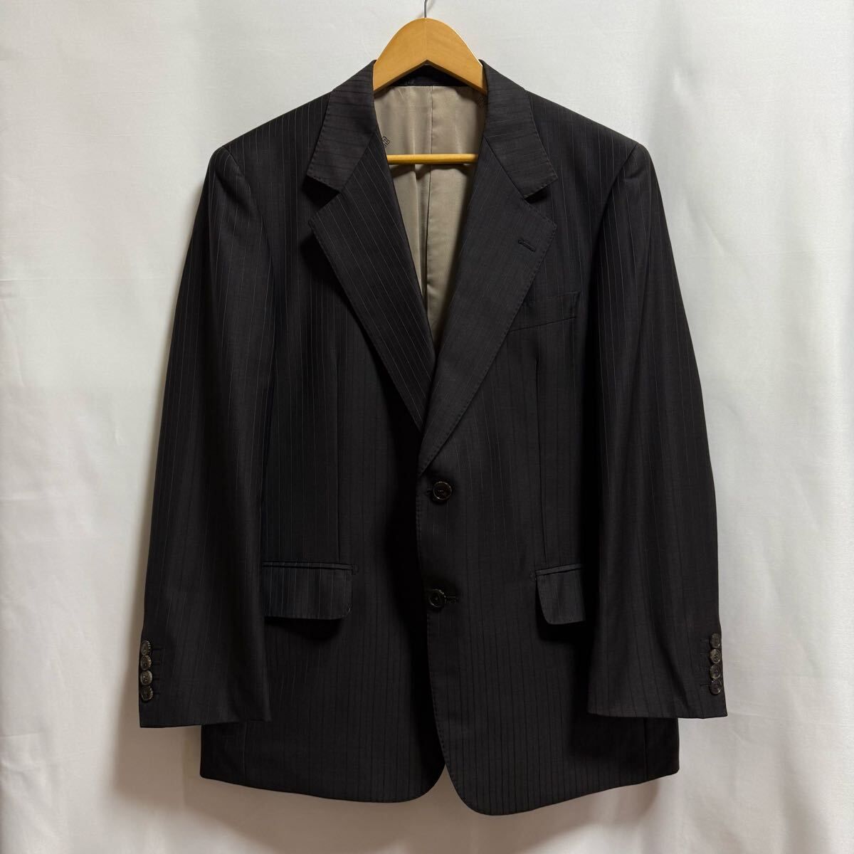 Givenchy ジバンシィ セットアップ ストライプ テーラードジャケット パンツVintage ヴィンテージ 90s 80s ジバンシー チョーク スーツ