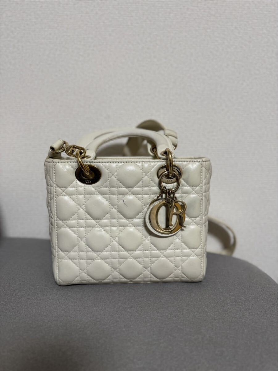 Christian Dior レディディオール ホワイト