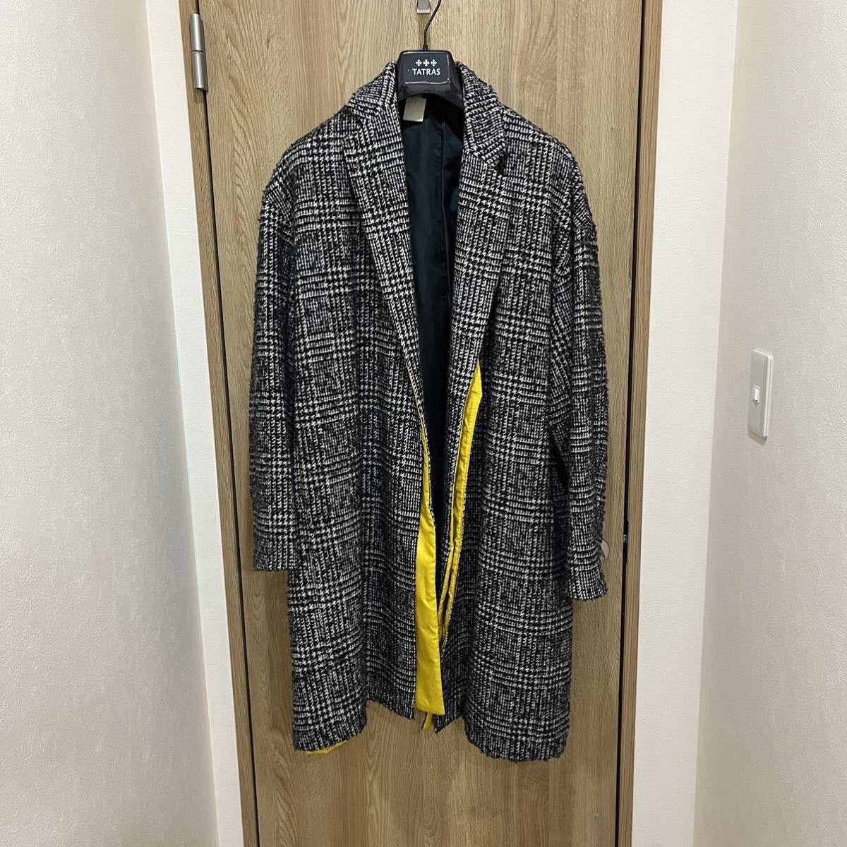 N.HOOLYWOOD 40 コート ブルゾン ミスターハリウッド エヌハリ メンズ men ミスハリ チェスターコート ワイドシルエット ブラック ホワイト