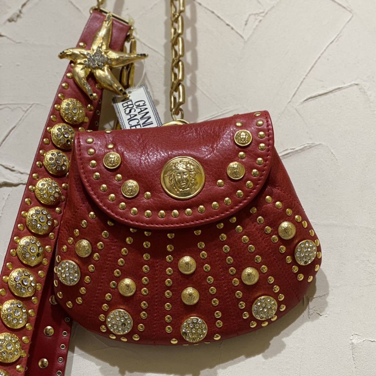 C (やや傷や汚れあり)】激レア 超希少モデル GIANNI VERSACE ウエスト