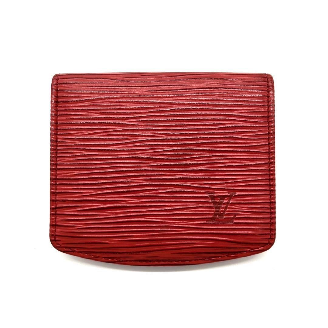 目立った傷や汚れなし】ルイヴィトン LOUIS VUITTON コインケース エピ