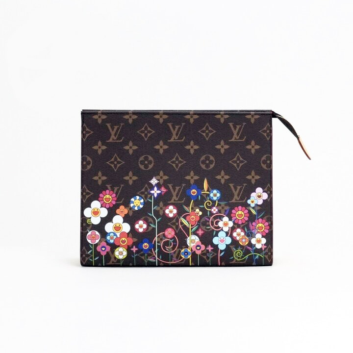【新品！ LV x TM 村上隆】コラボセカンドバック ポッシュ 納品書、紙袋全て同梱 トワレNM LOUIS VUITTON ルイヴィトン M14180 モノグラム