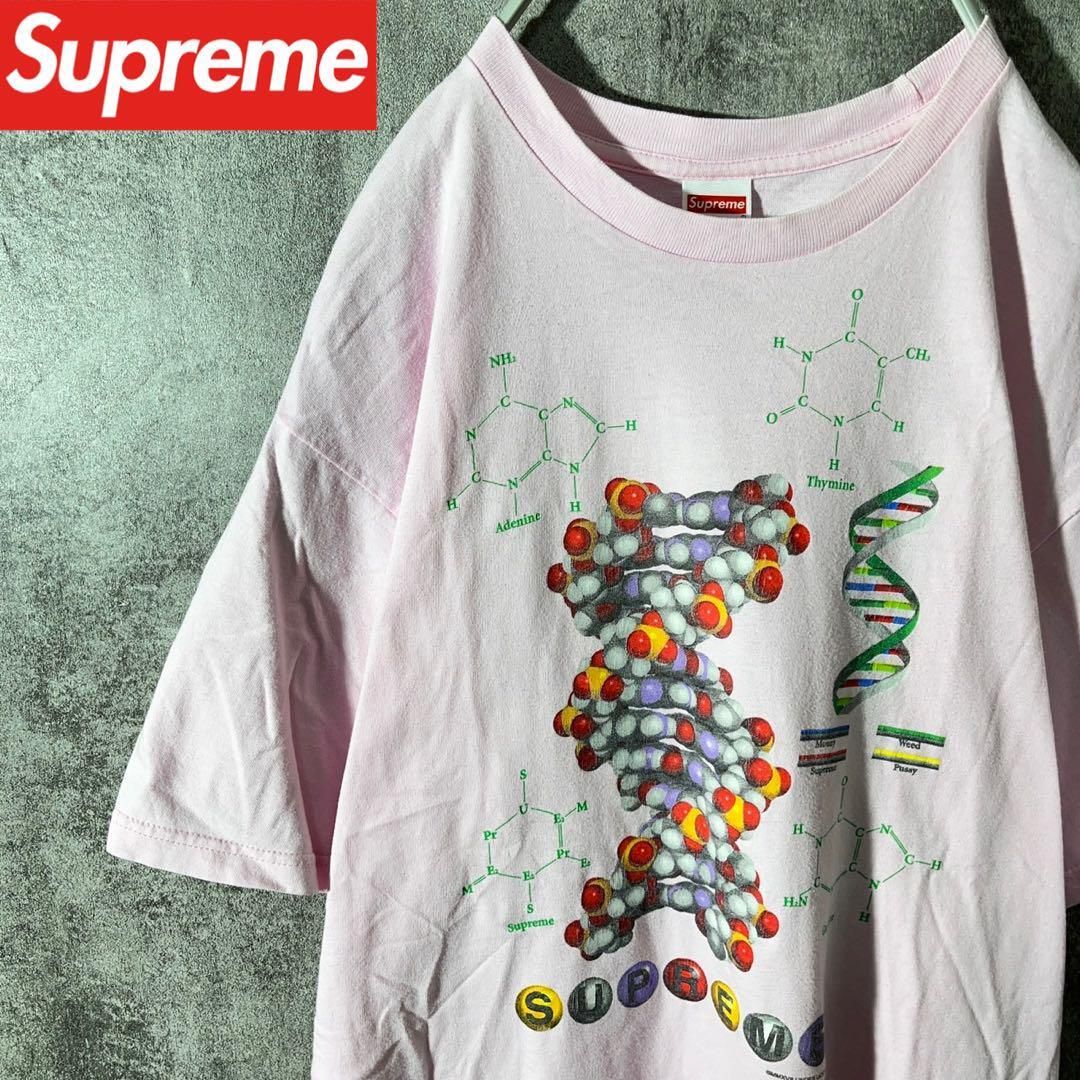 [大人気]　シュプリーム　Tシャツ　プリント◎　DNA　存在感◎　レアカラー