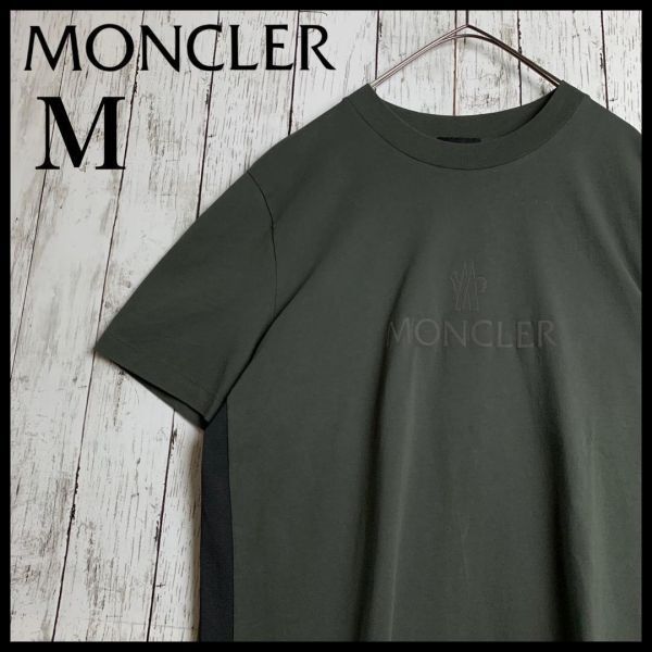 【美品・鑑定済み正規品】モンクレール☆ビッグロゴ入り入手困難Tシャツ/1993
