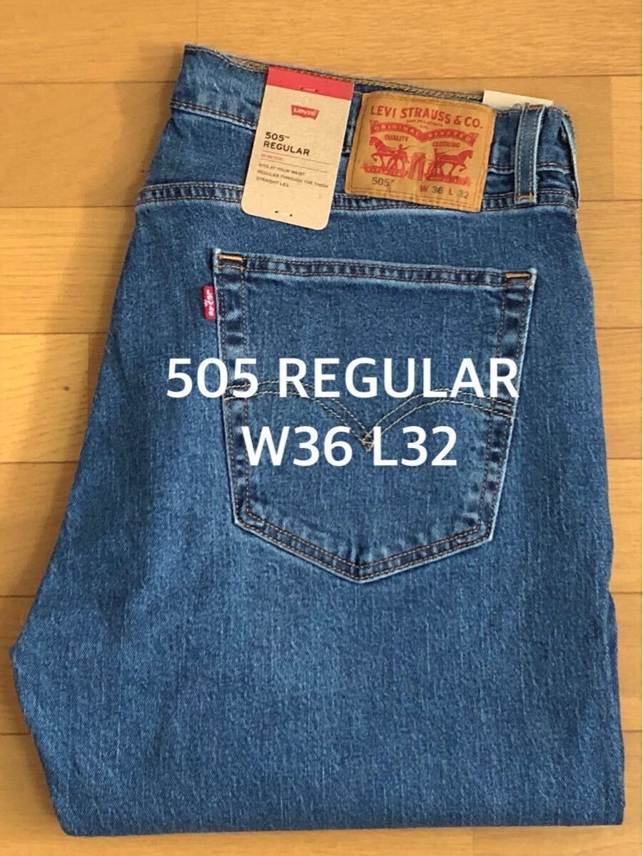 Levi's 505 REGULAR FIT SUNSHINE W36 L32