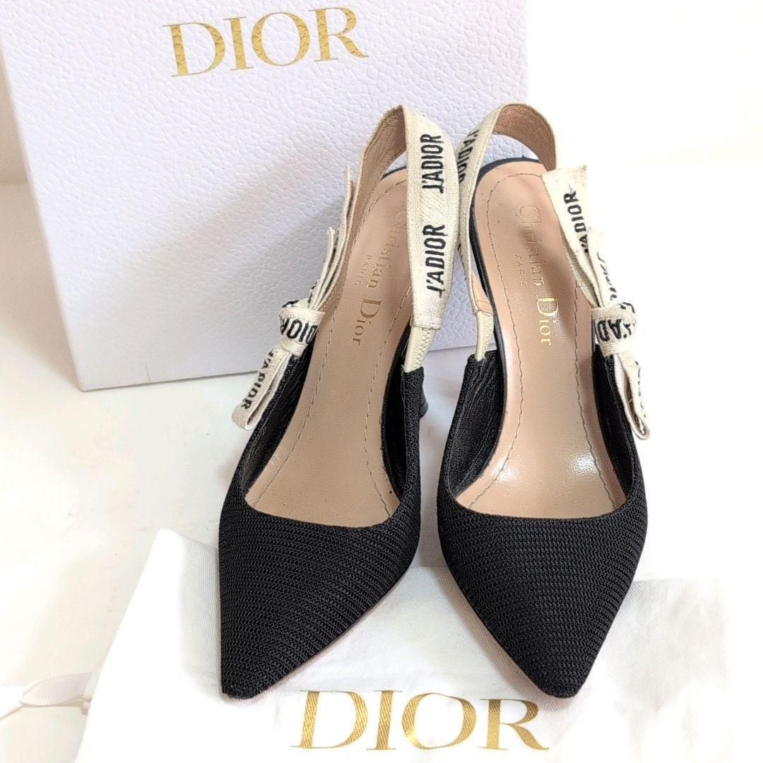 DIOR J'ADIOR スプリングバック パンプス 23.5cm相当 DIOR J'Adior スリングバックパンプス