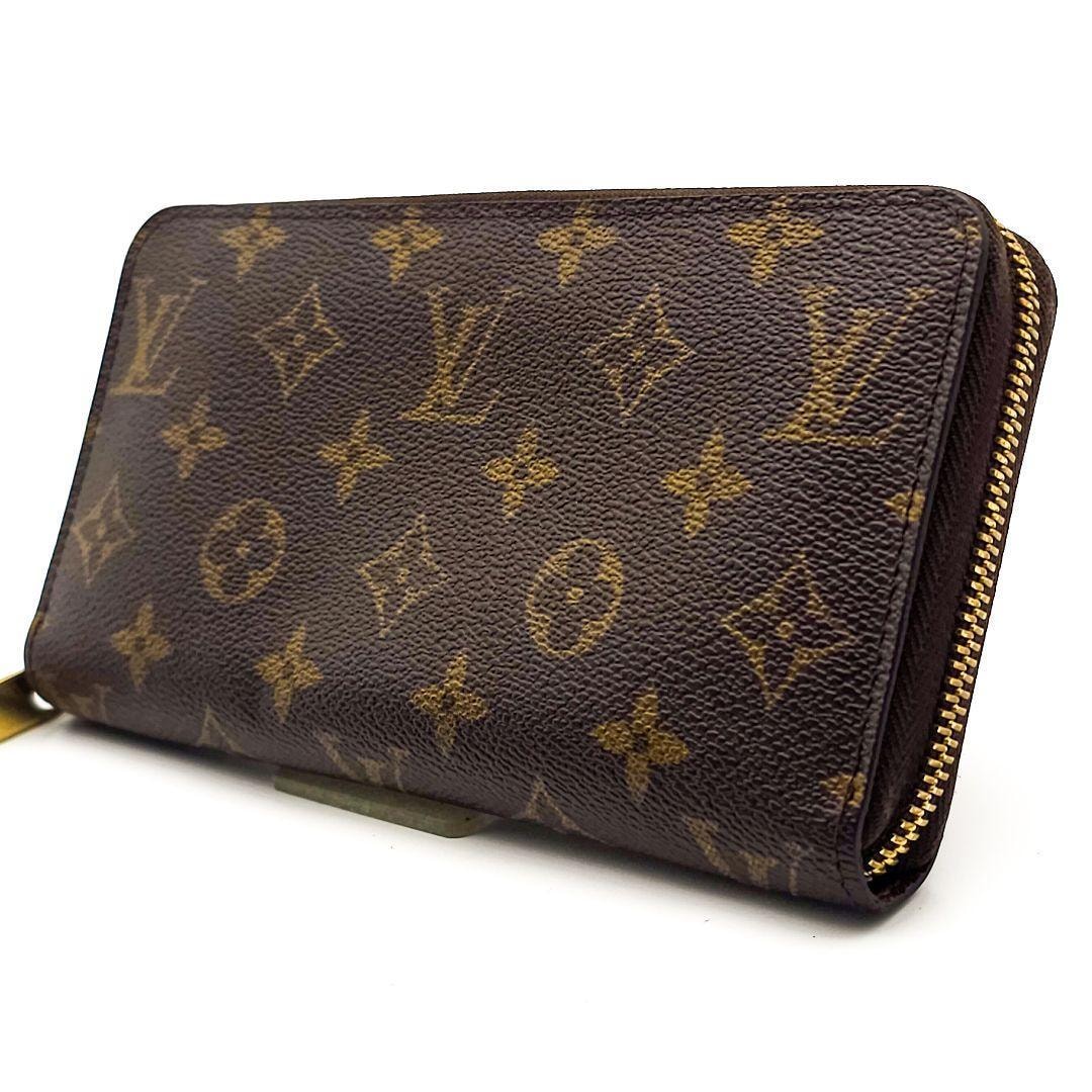ルイヴィトン　ジッピーウォレット　モノグラム　長財布　ラウンドジップ　定番　カード入れ8枚　G387
