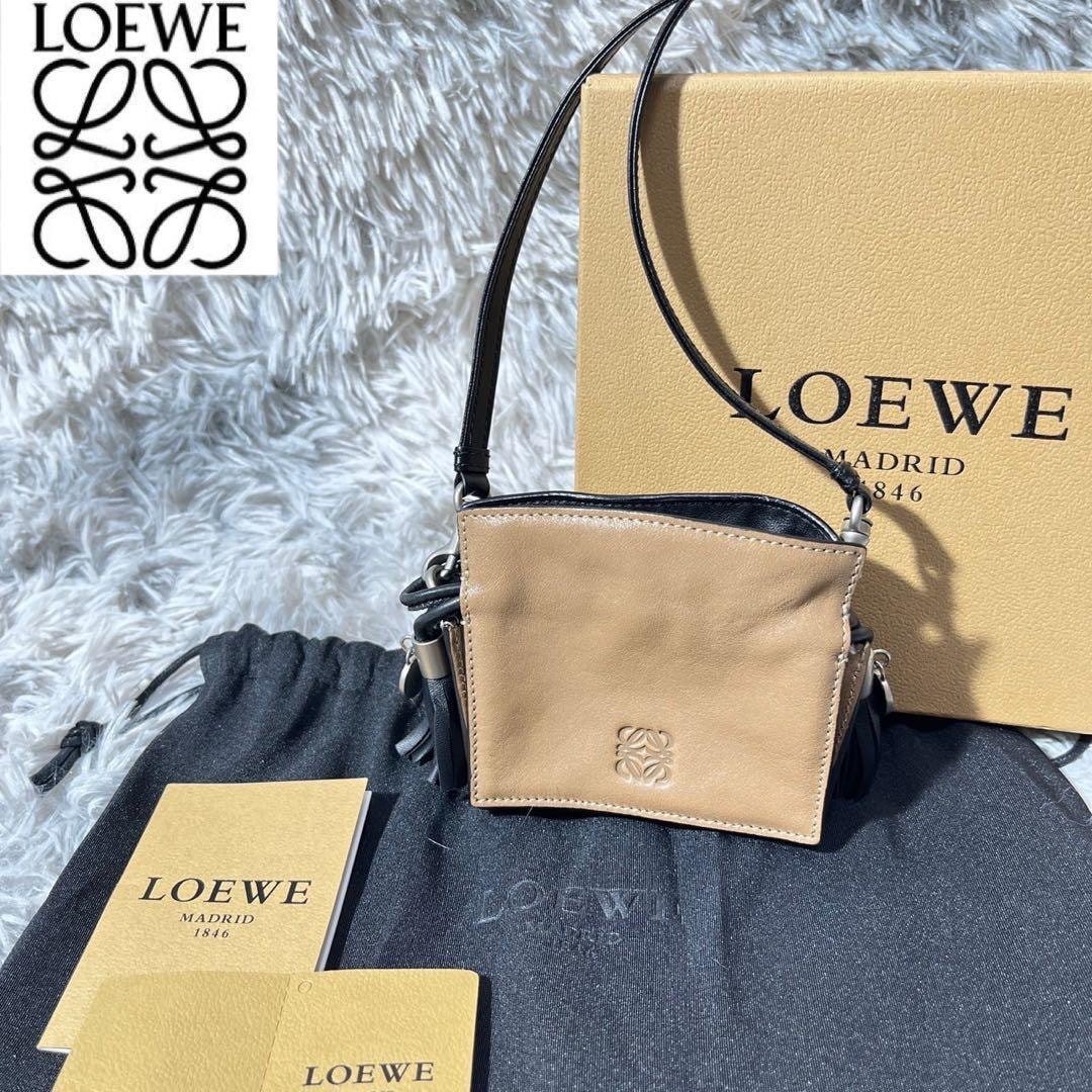 目立った傷や汚れなし】[大人気] ロエベ LOEWE ミニポーチ フラメンコ
