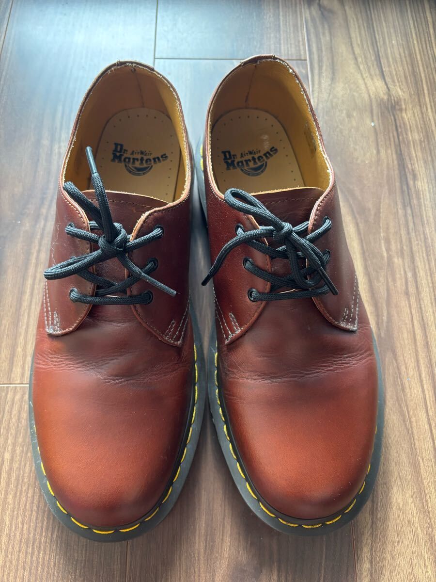 Dr. Martens ブラウン レースアップシューズ