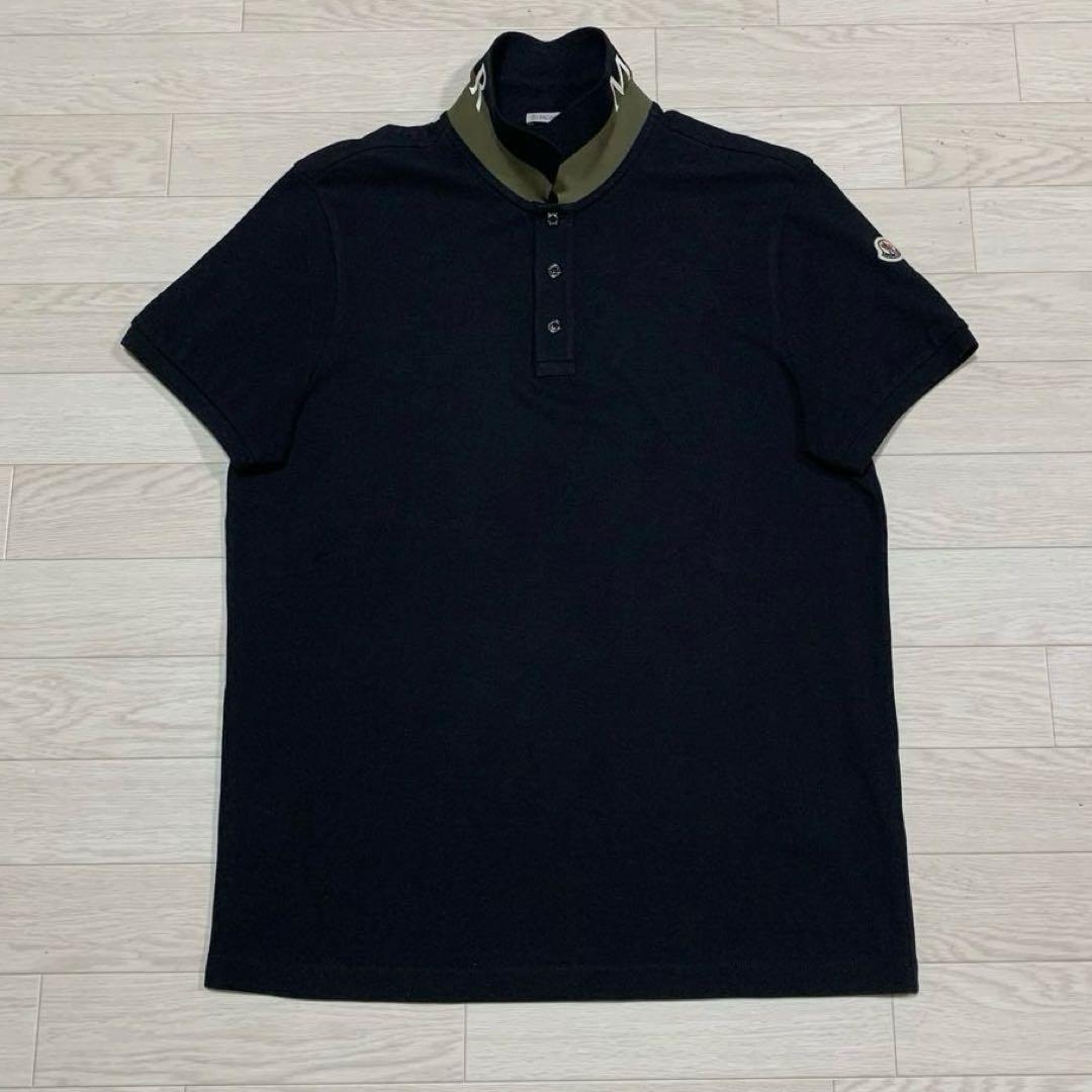 B (目立った傷や汚れなし)】［極美品］MONCLER 襟ロゴ M