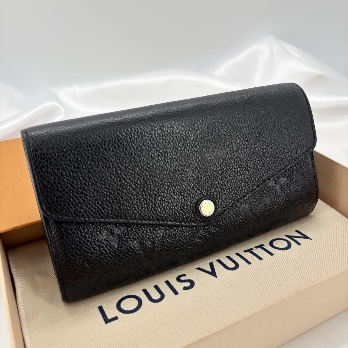 D (傷や汚れあり)】ルイヴィトン LOUIS VUITTON 二つ折り財布 ダミエ