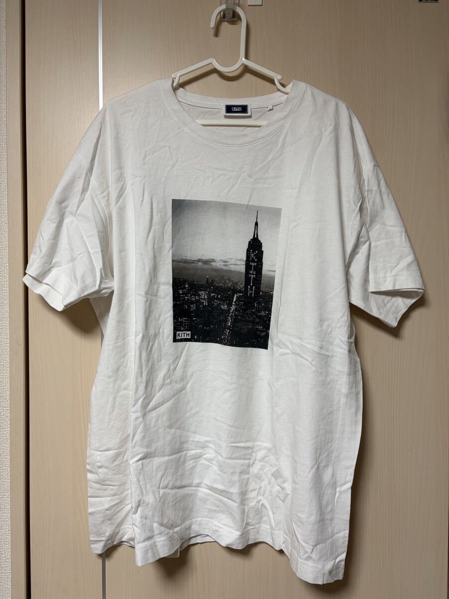 一点モノ　kith vintage Tシャツ　ミッキー Kith x Disney Mickey & Friends It's All Love Vintage Tee White