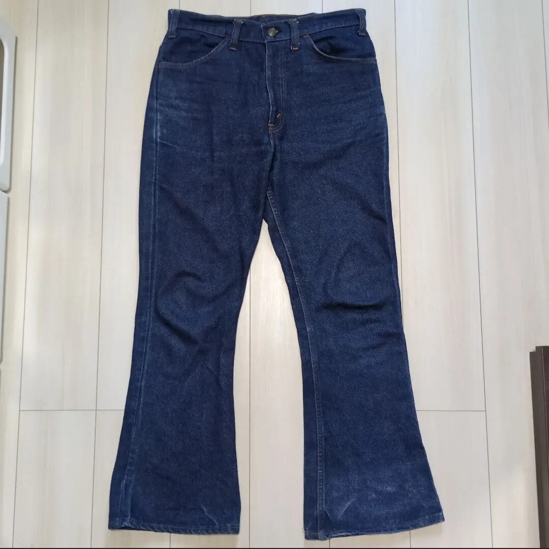 濃紺 80s levi's 646 W34 L30 オレンジタブ 未使用に近い】濃紺 80s