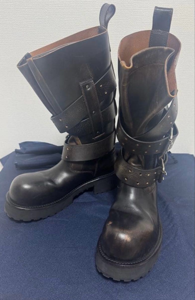 BALENCIAGA バレンシアガ　VENOM ハイブーツ　ブラウン　ヴェノム　サイズ42