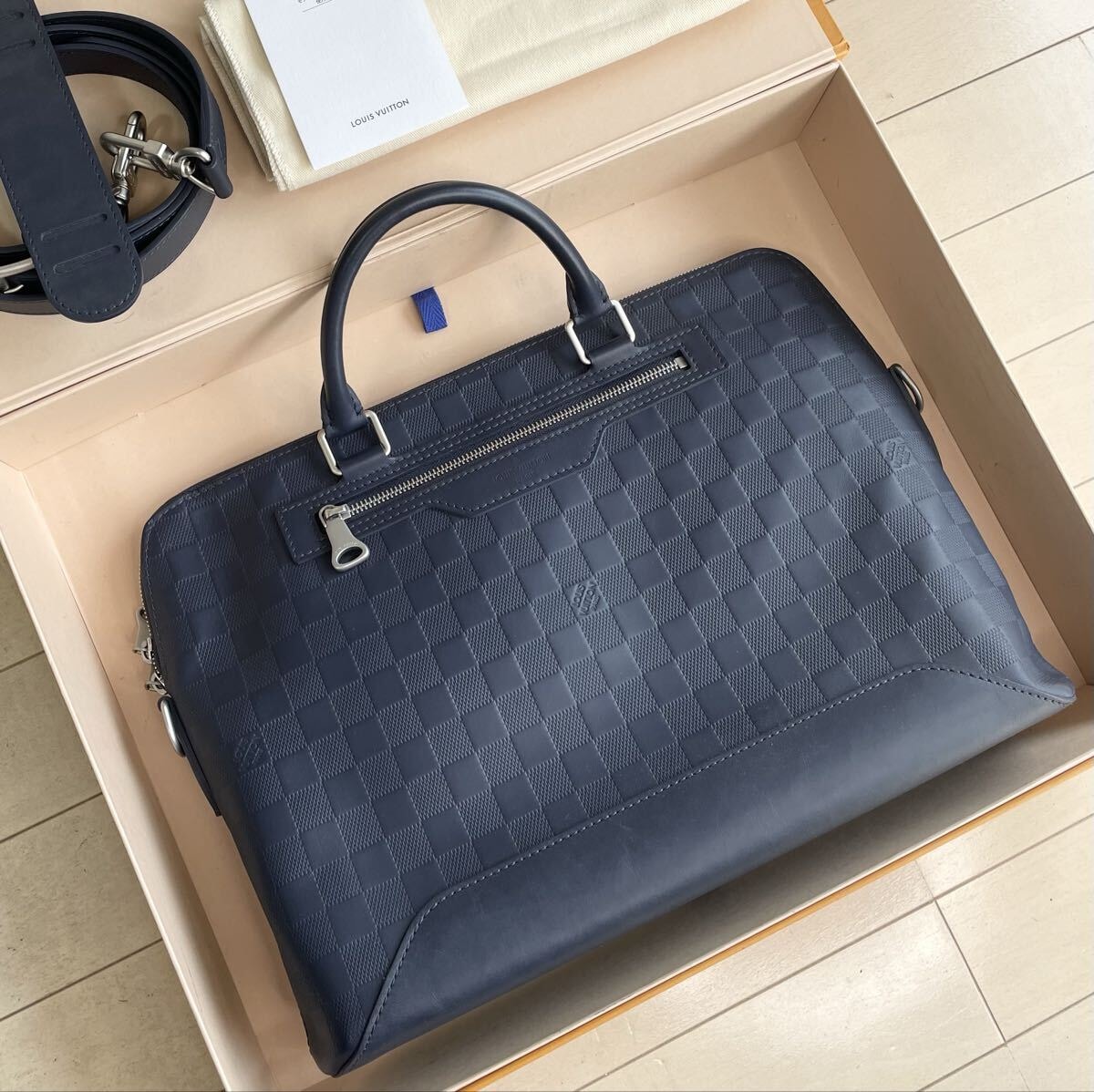 Louis Vuitton PDV アンフィニ ブリーフケース 楽天市場】LOUIS VUITTON ルイ ヴィトン ダミエアンフィニ PDV