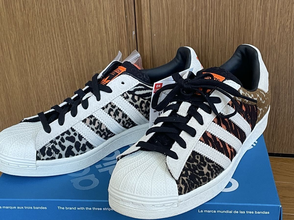 ★激レア★デッド★adidas superstar ATMOS アディダス スーパースター アトモス クレイジー アニマル 未使用26.5cm adidas スニーカー