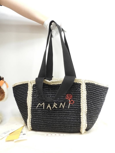 B (目立った傷や汚れなし)】MARNI マルニ パニエ PANNIER 2WAY B (目立った傷や汚れなし)】MARNI マルニ パニエ PANNIER 2WAY