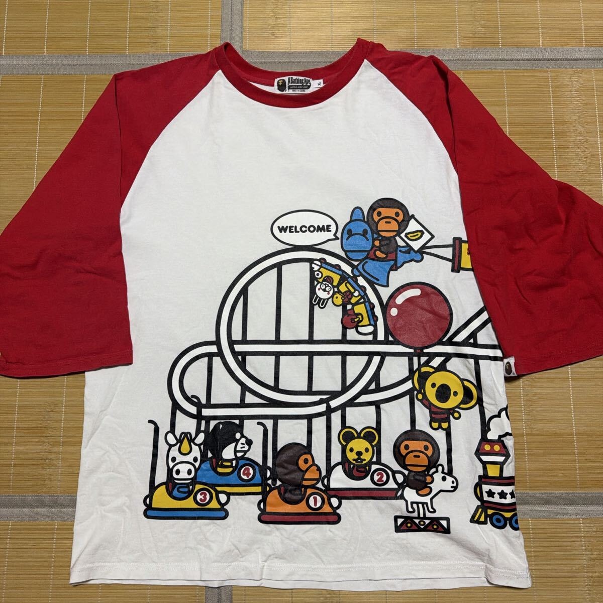 A BATHING APE x GOD SELECTION XXX Ape Head Tee 