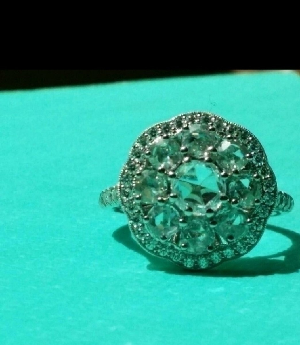 Tiffany&Co Diamond フルルリングご会計1.26ct/pt950/13号2018年