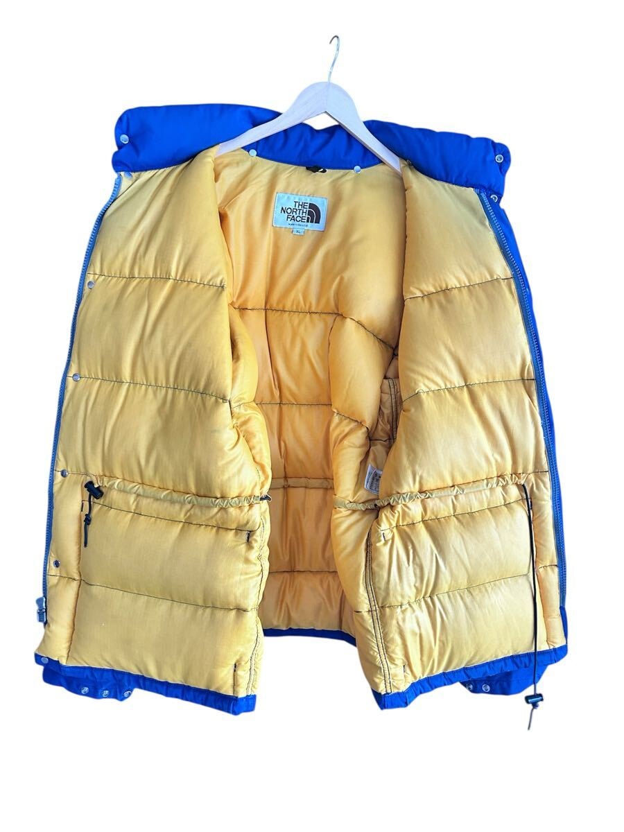 茶タグ　ノースフェイス　ブルックスレンジ　USA製