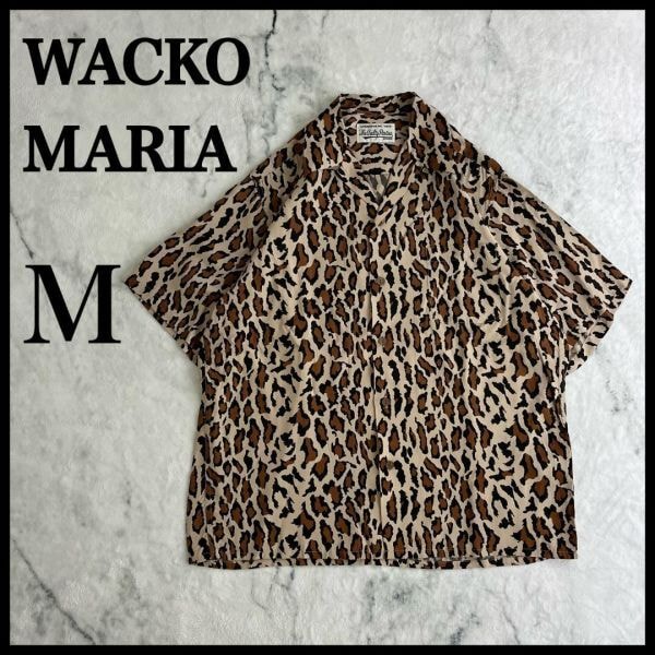 WACKO MARIA x Soktas Striped Open Collar Shirt 