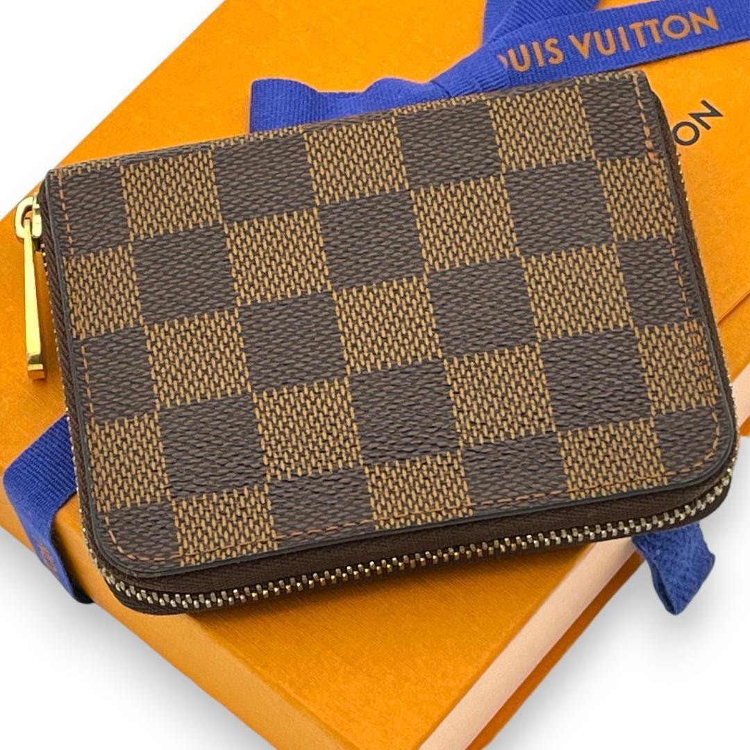 【極美品】ルイヴィトン ダミエ コインケース ジッピーコインパース 小銭入れ