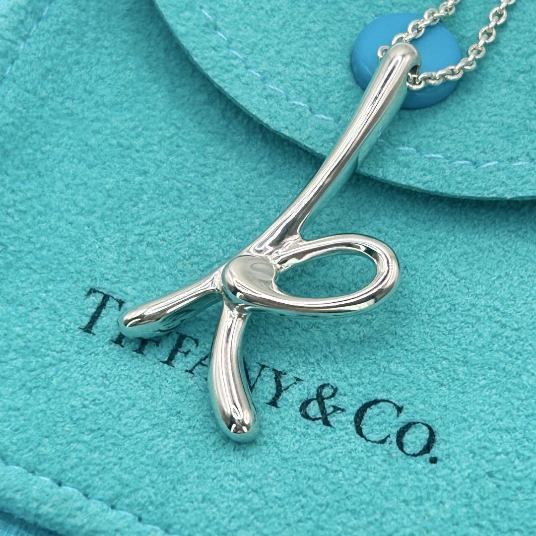 目立った傷や汚れなし】Tiffany＆Co. ティファニー イニシャル k