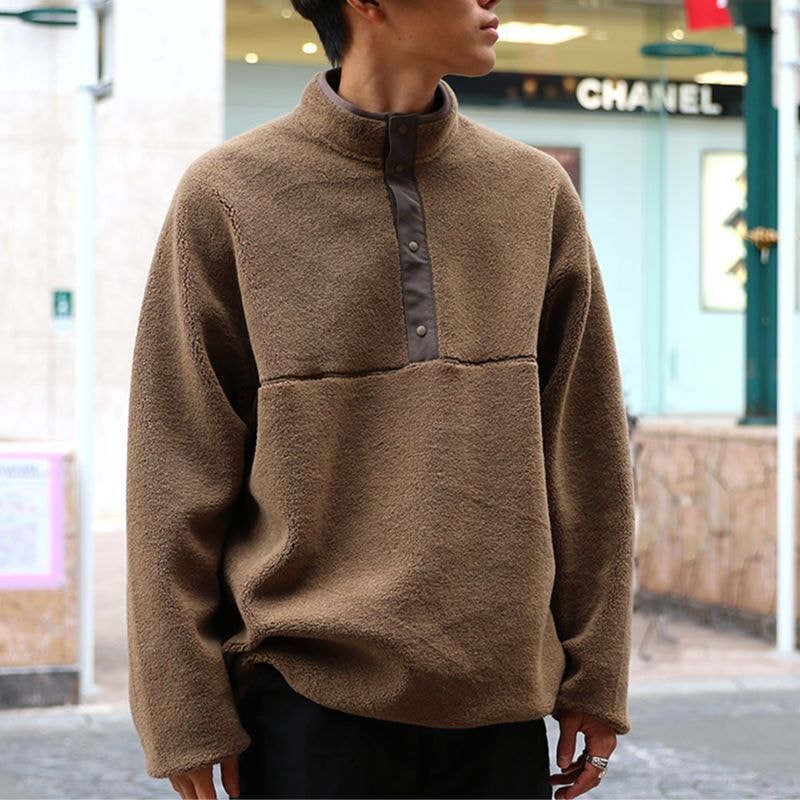 Graphpaper(グラフペーパー)Wool Boa Hi Neck Pullover