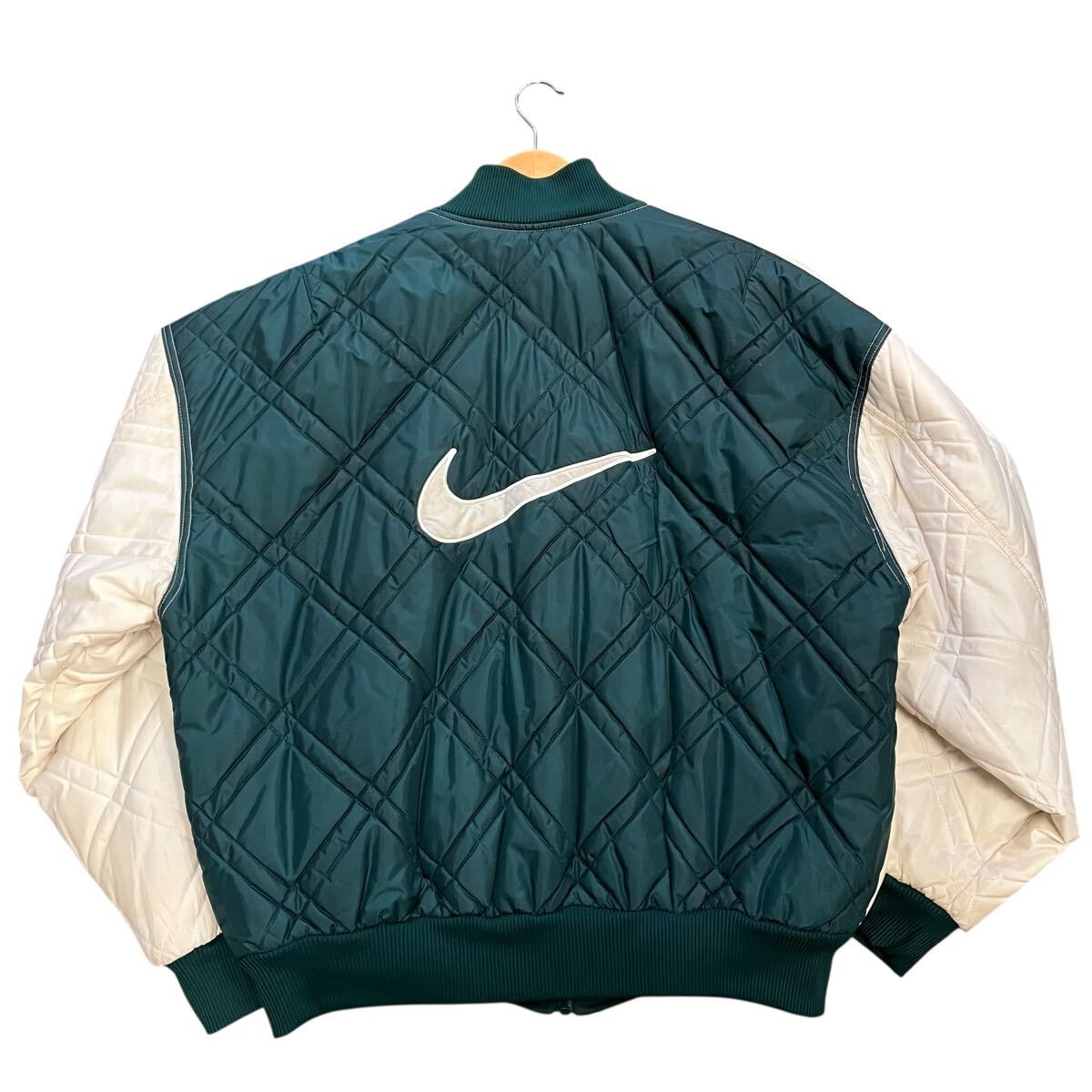 やや傷や汚れあり】90s OLD NIKE/リバーシブル/キルティングジャケット