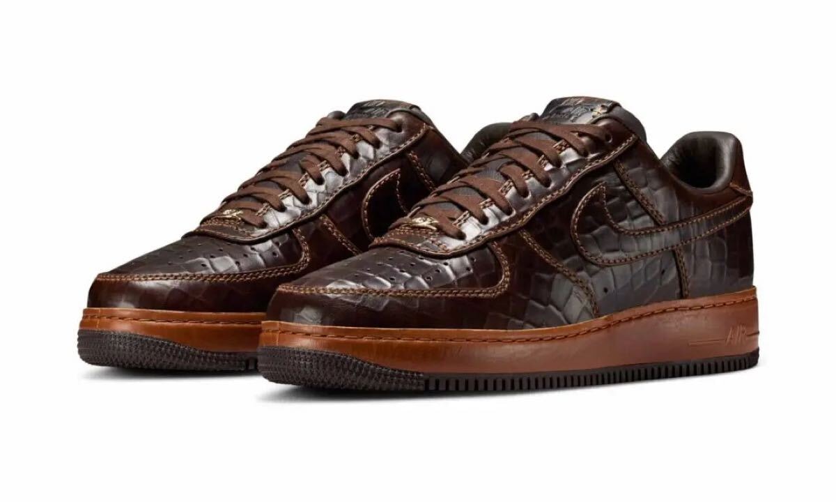 Nike Air Force 1 Low Croc/Fauna Brown II7090-222