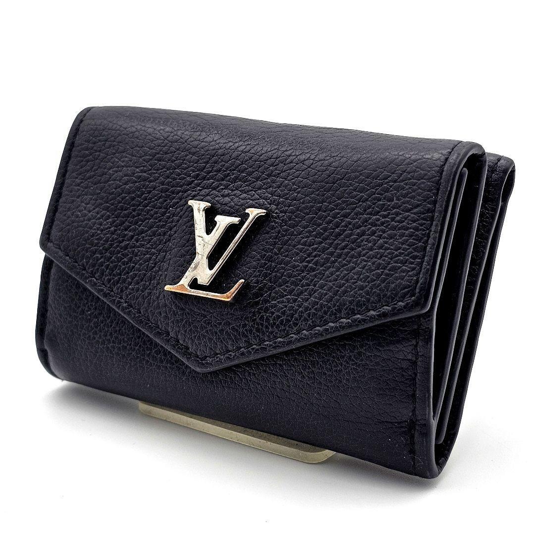 きなこ様　ポルトフォイユ　ロックミニ　トリヨン　三つ折り財布　C333 きなこ様 ポルトフォイユ ロックミニ トリヨン 三つ折り財布