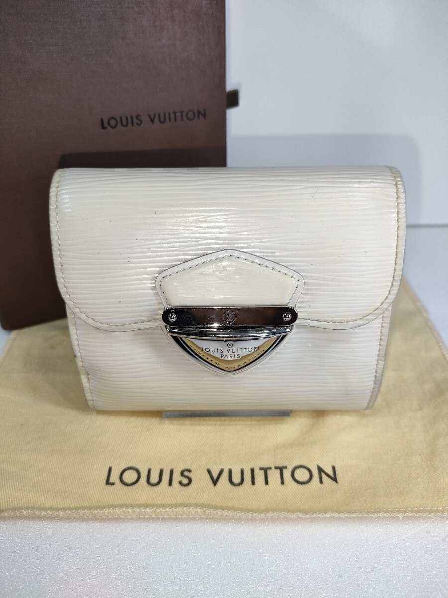 LOUIS VUITTON エピ ポルトフォイユ ジョイ M6658J イヴォワール 白 エピ 財布