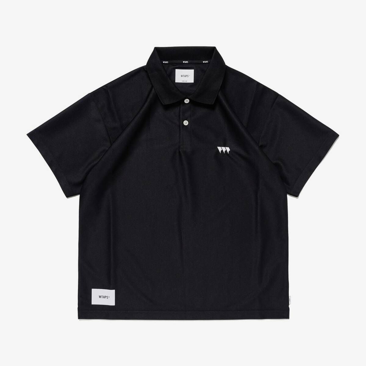 wtaps 25ss 新作 ACADEMY 02 / SS / POLY ブラック Mサイズ
