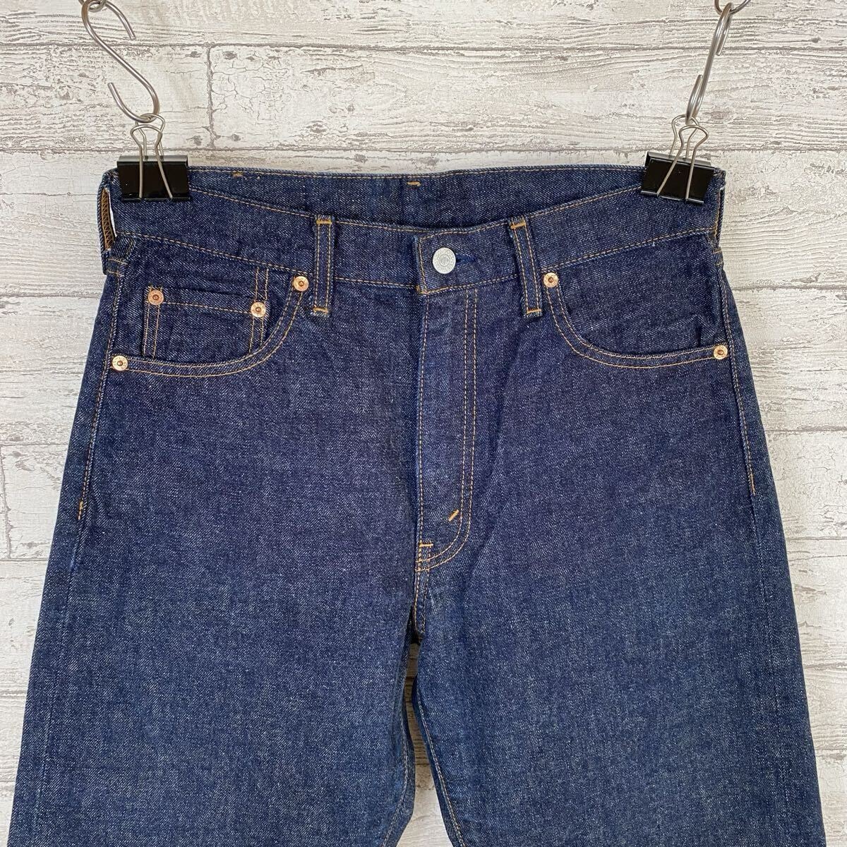 98年　日本製　リーバイス502 ジーンズ 濃紺　 デニム 赤耳　濃紺　美品　W31