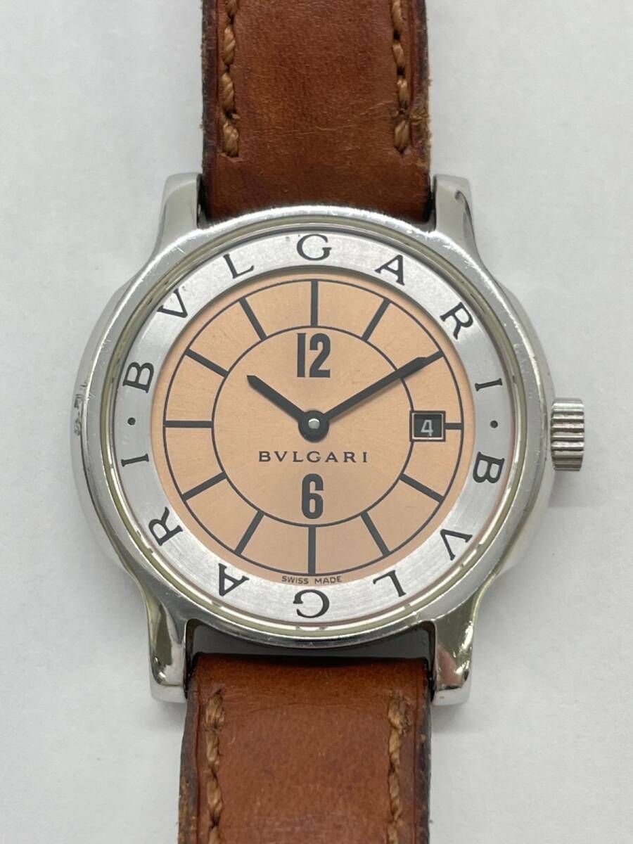 Bvlgari　ブルガリ ソロテンポ ST29S　SS/シルバー　クォーツ　内箱、ギャランティカード　T0047