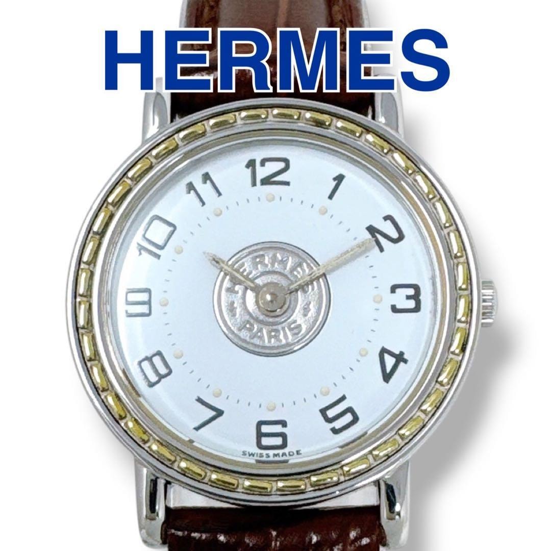 D (傷や汚れあり)】エルメス HERMES CL5.210 クリッパーダイバー