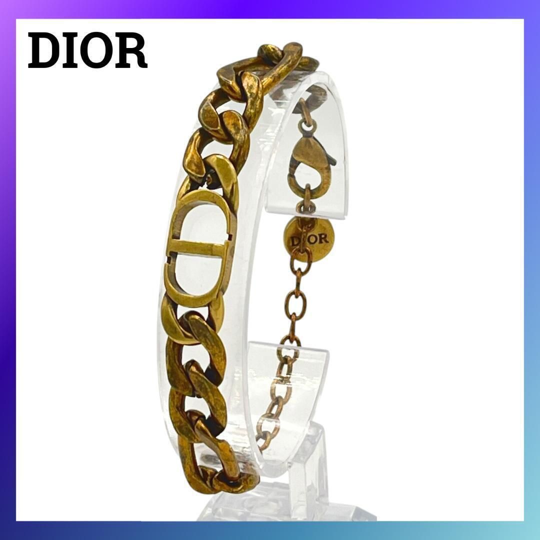 Dior ディオール 30 モンテーニュ ブレスレット ゴールド GP 箱付き 目立った傷や汚れなし】Dior ディオール 30 モンテーニュ