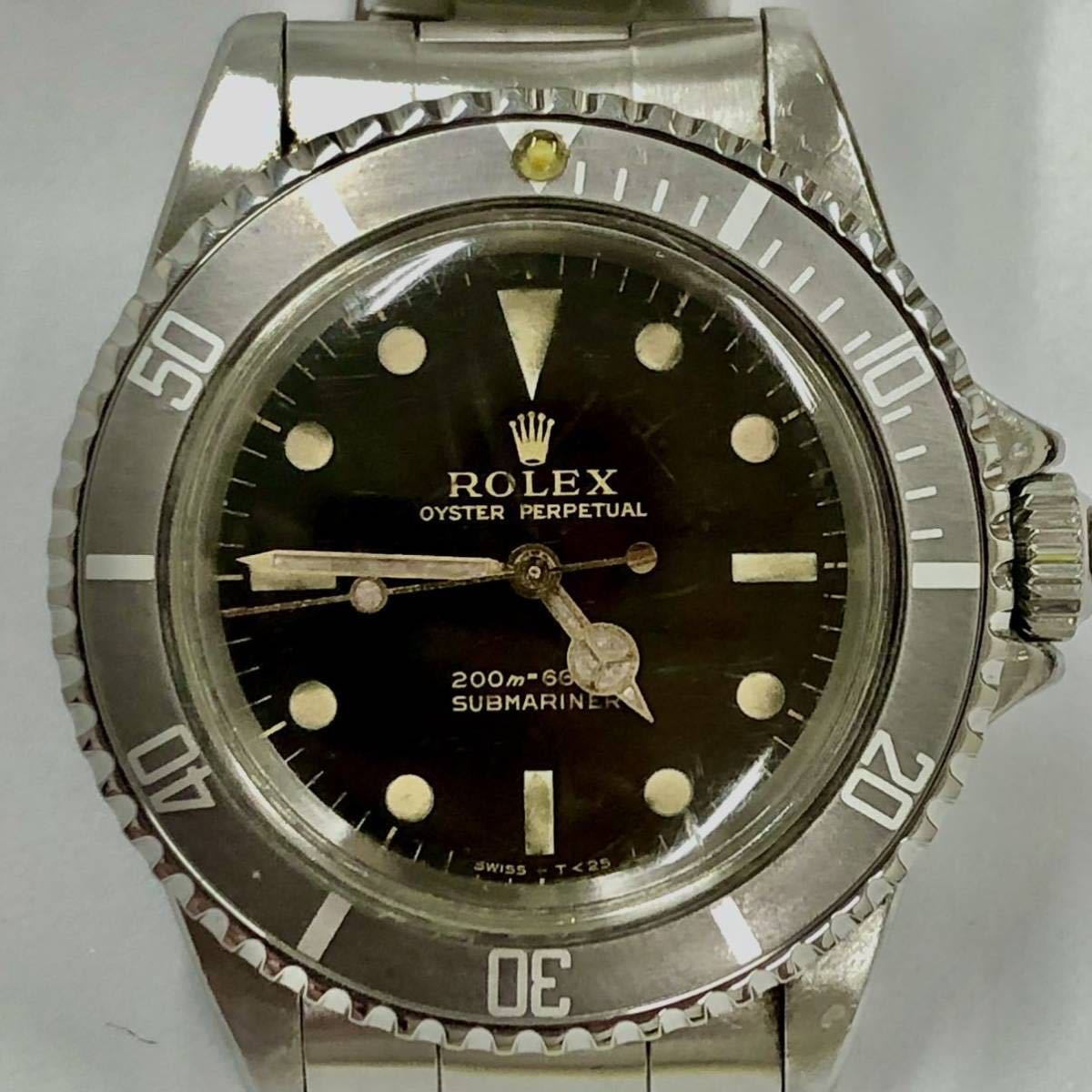 ロレックス　サブマリーナ　5513 アンティーク　ビンテージ　トロピカルブラウン　ROLEX 5512 デイトナ　エクスプローラー　デイジャスト