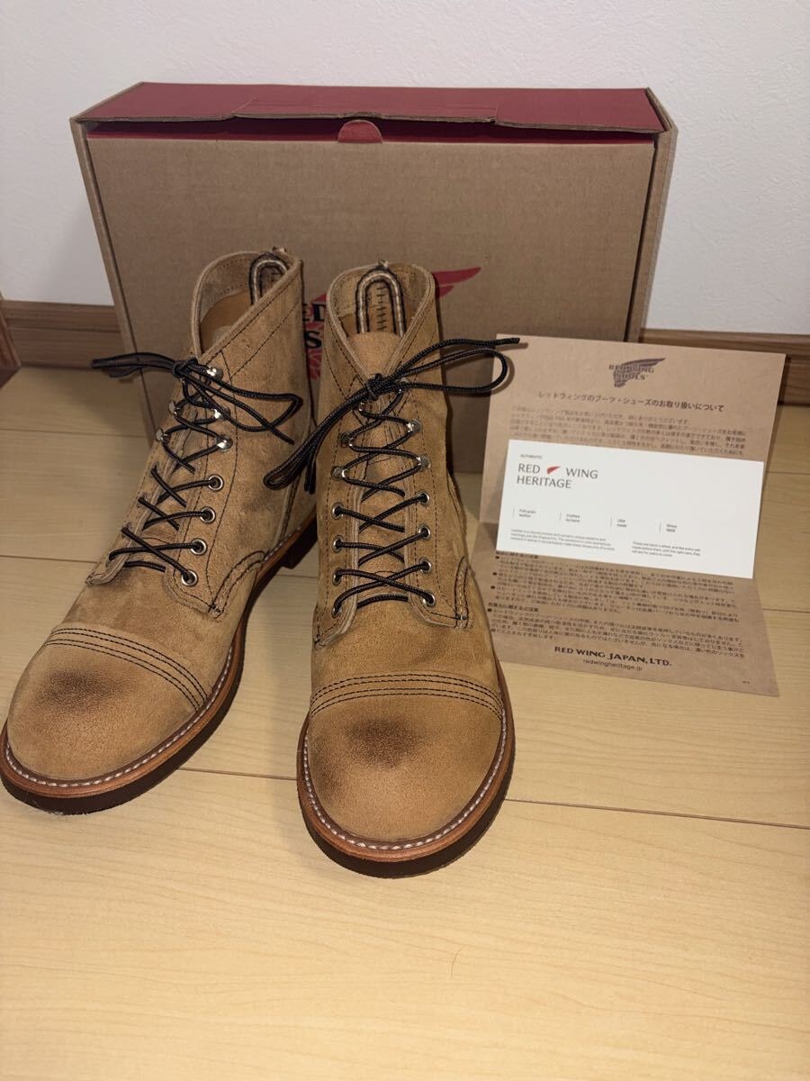 正規品　レッドウィング　アイアンレンジャー　8083 US8D ミュールスキナー　キムタク