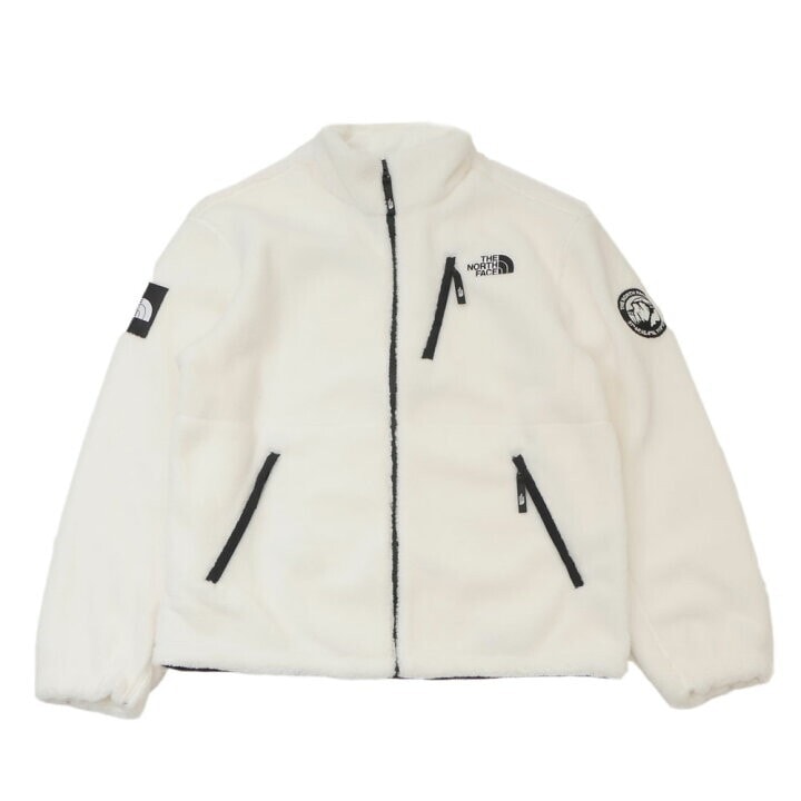 ノースフェイス　ホワイトレーベル　アイボリーカラー