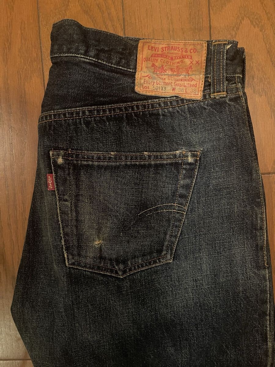 リーバイス 501XXビックe 110周年記念復刻 トニーアルカバシオ　カスタムモデル W38