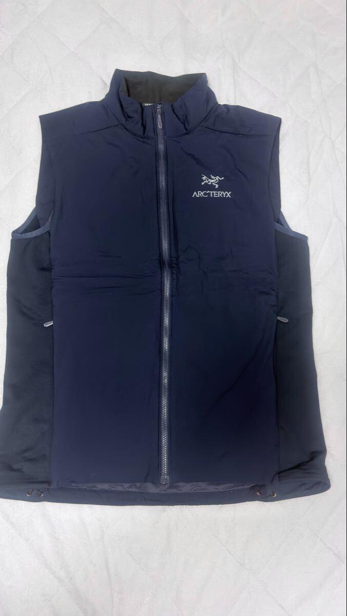 やや傷や汚れあり】アークテリクス アトム LT ベスト ネイビー メンズ