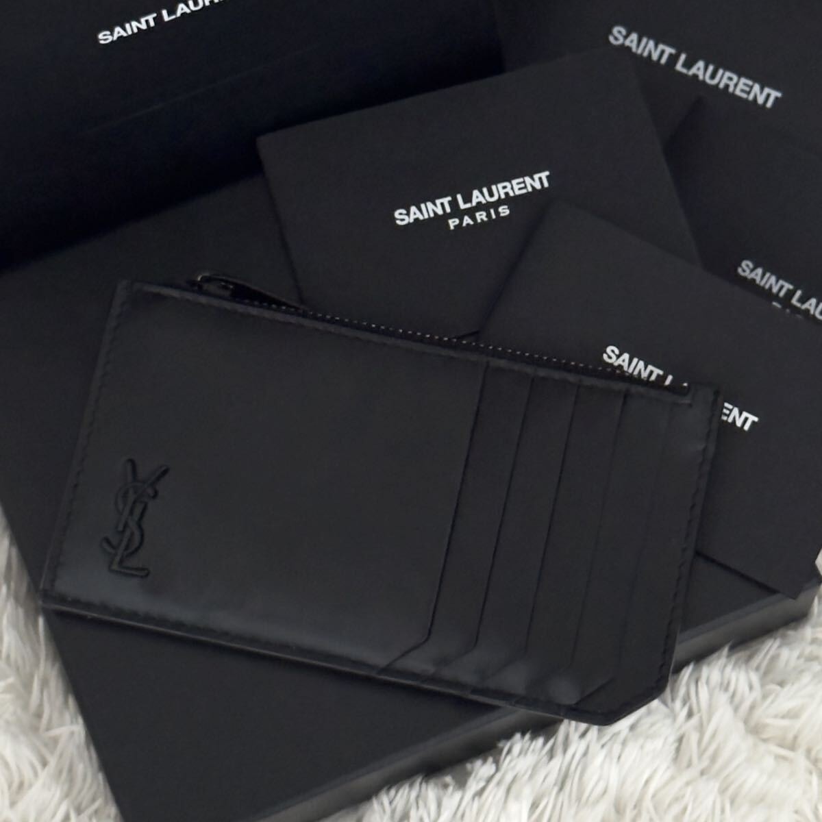 B (目立った傷や汚れなし)☆極美品☆SAINT LAURENT サンローラン