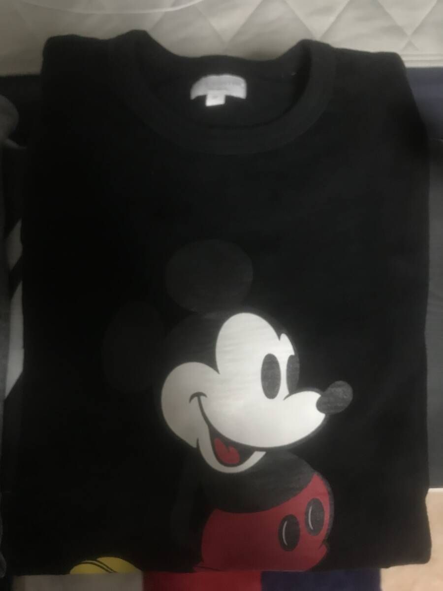 【初期／希少】Supreme Disney Mickey Mouse コラボ Tシャツ 黒M／シュプリーム ミッキー ティファニー バーバリー ヴィトン ボックスロゴ