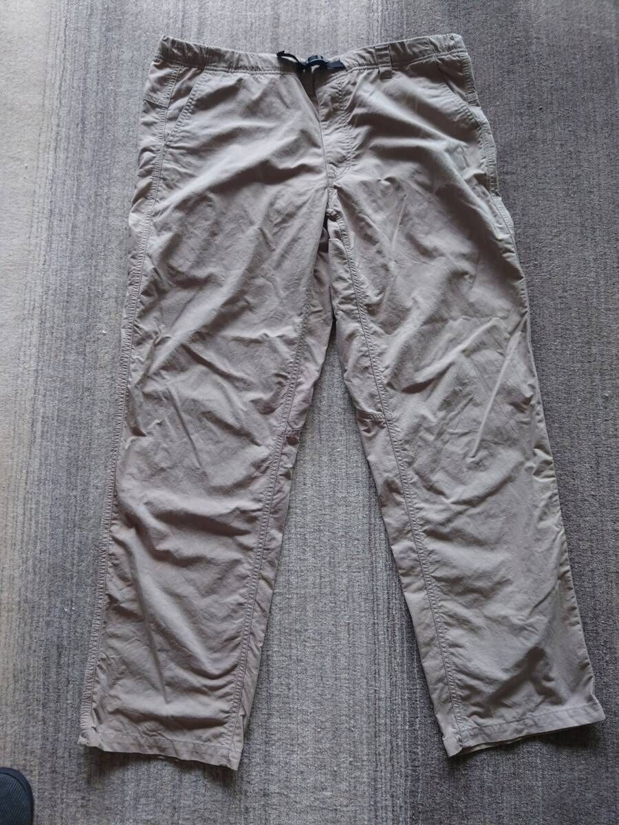 ＜生産完了品＆美品＞ ザ・ノース・フェイス THE NORTH FACE メンズXL リサイクロン オックス イージー パンツ NT52852 色：ベージュ