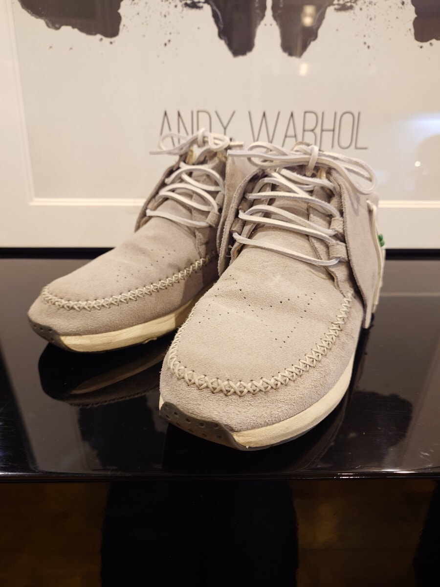 visvim ビズビム fbt2 size11 29cm スウェード スエード ライトグレー スニーカー 藤原ヒロシ