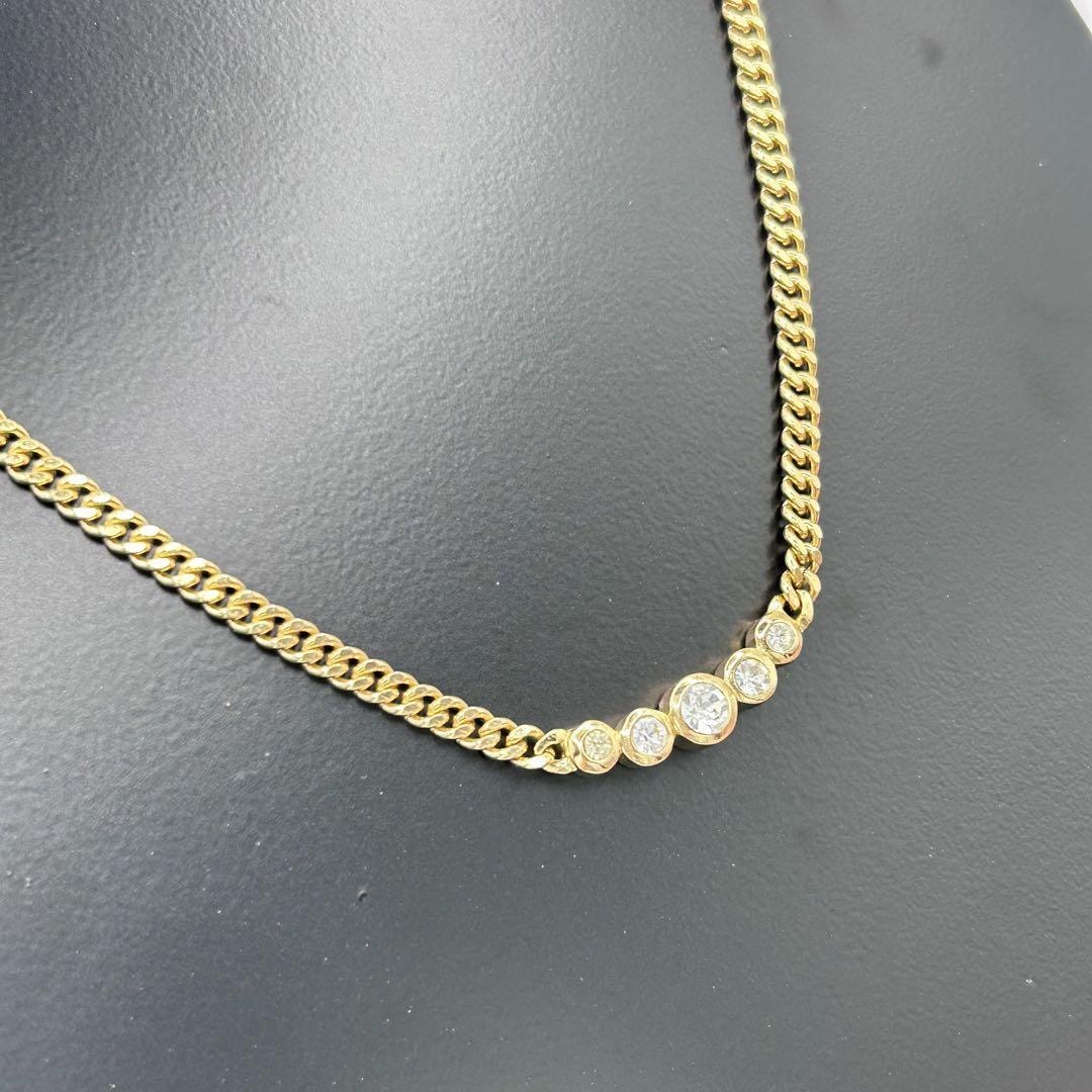 ChristianDior ディオール ラインストーン ネックレス