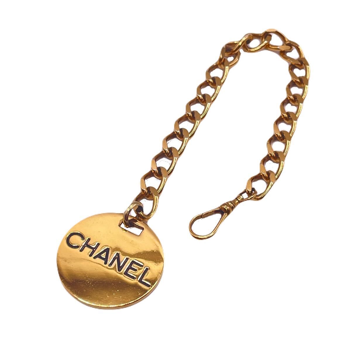 CHANEL シャネル バッグ チャーム キーホルダー PARIS ゴールド アクセサリー
