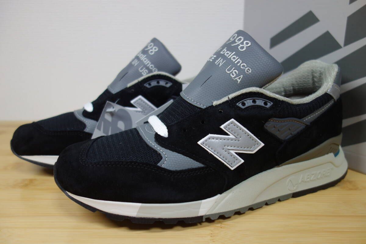 定価3.7万円 未使用 New Balance U998 BL 26.5cm USA 576 990 991 992 993 996 997 998 1300 1400 1500 UK NV GR v1 v2 v3 v4 v5 v6 限定